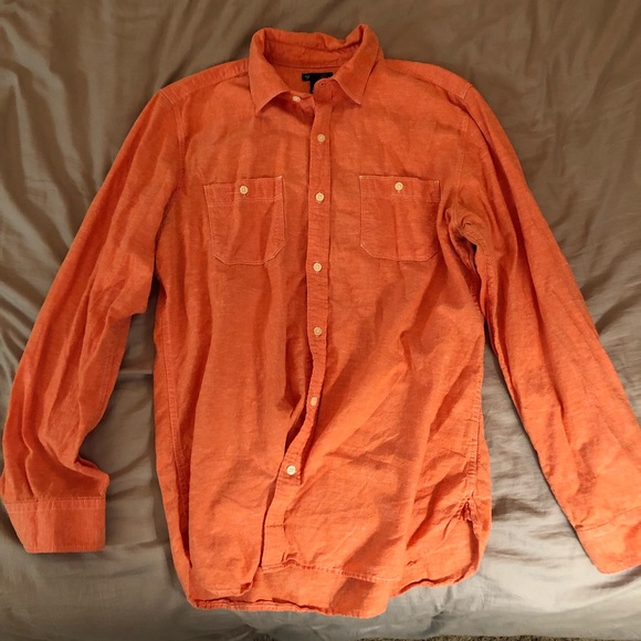 GAP Other - GAP Orange Linen Button Down Shirt